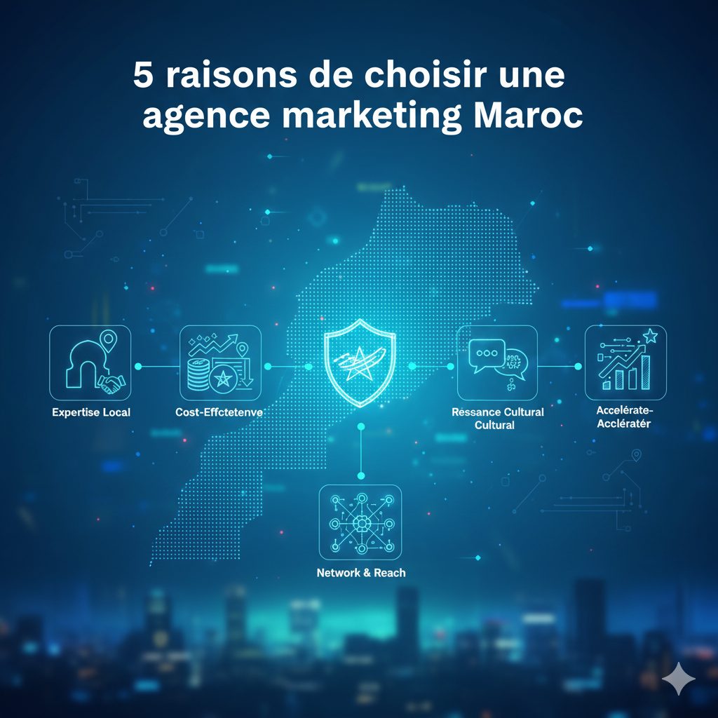 5 raisons de choisir une agence marketing Maroc