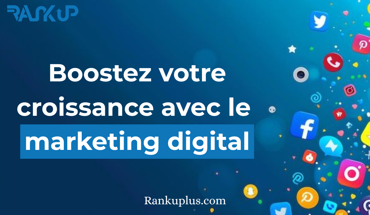 une agence de marketing digital, Rankuplus