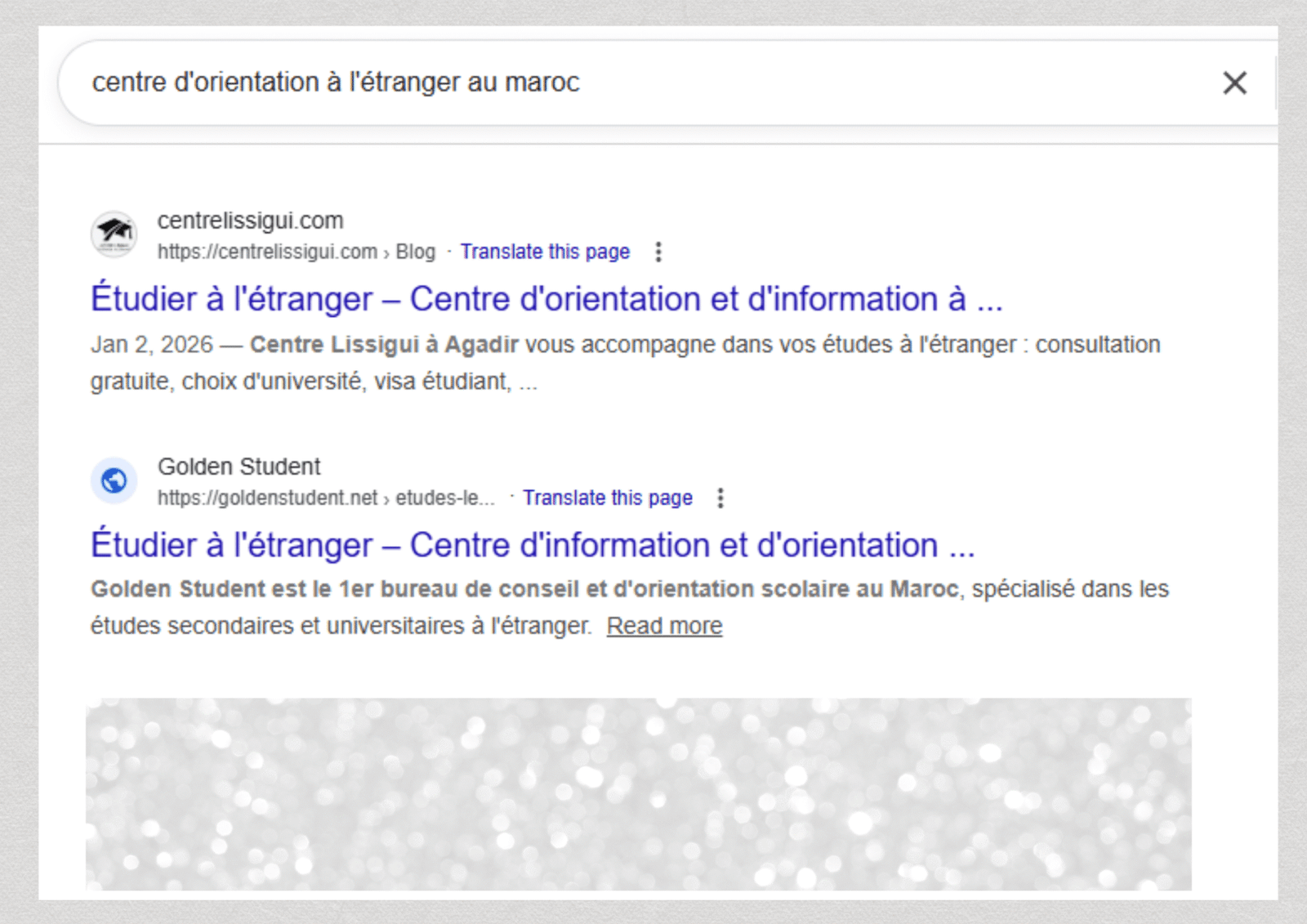 centre dorientation à létranger au maroc 