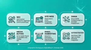 Les piliers d’une stratégie marketing digital
