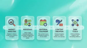 construire une stratégie de SMM